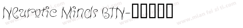 Neurotic Minds BTN字体转换